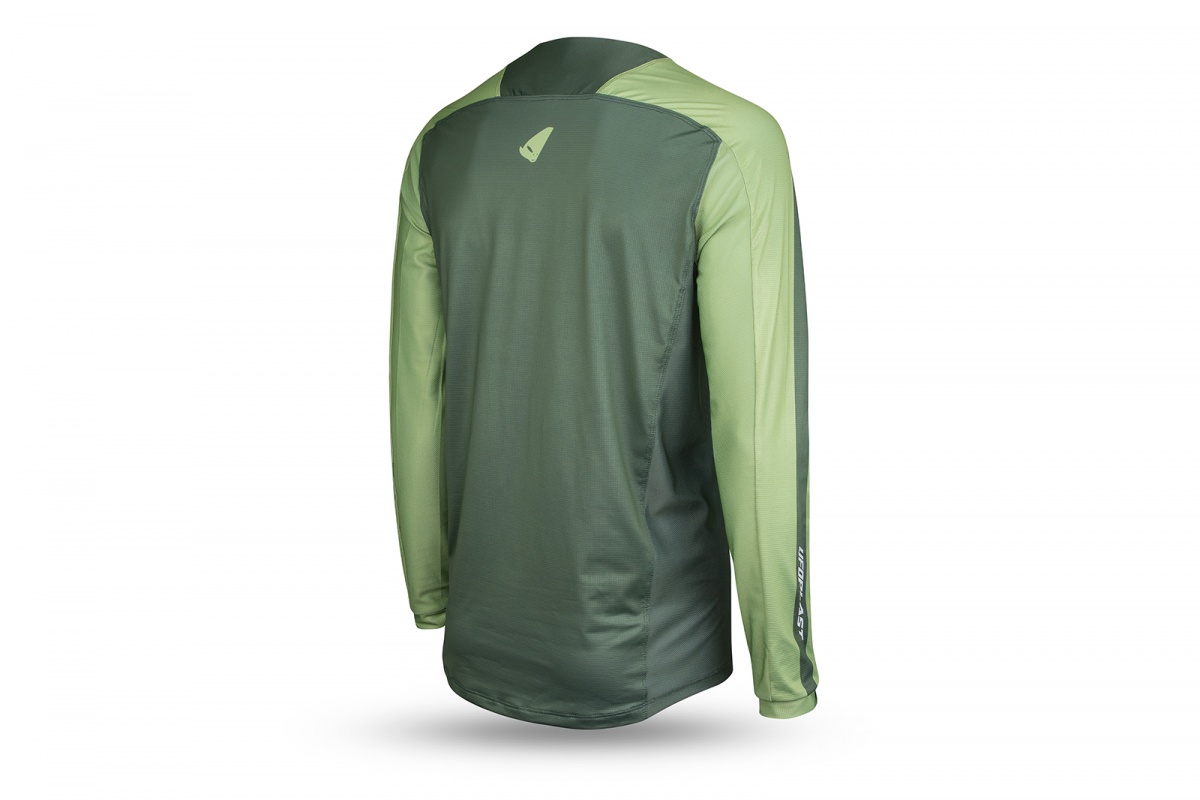 Maglia Mtb Terrain LV1 manica lunga verde - Maglie - JE05001-A - Ufo Plast