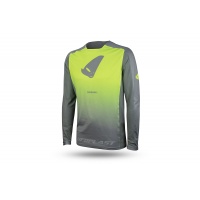 Maglia Mtb Terrain LV1 manica lunga grigio e giallo fluo - Maglie - JE05001-ED - Ufo Plast