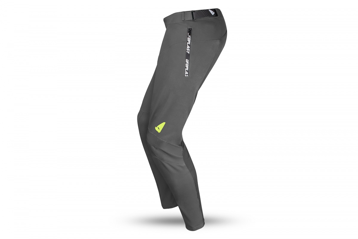 Pantaloni Mtb Terrain LV1 grigio e giallo fluo - Pantaloni - PB05002-ED - Ufo Plast