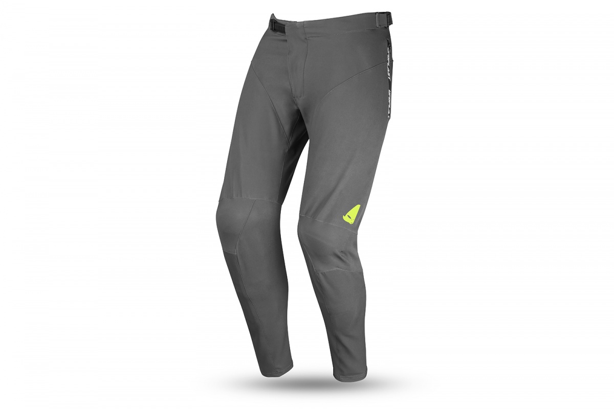 Pantaloni Mtb Terrain LV1 grigio e giallo fluo - Pantaloni - PB05002-ED - Ufo Plast