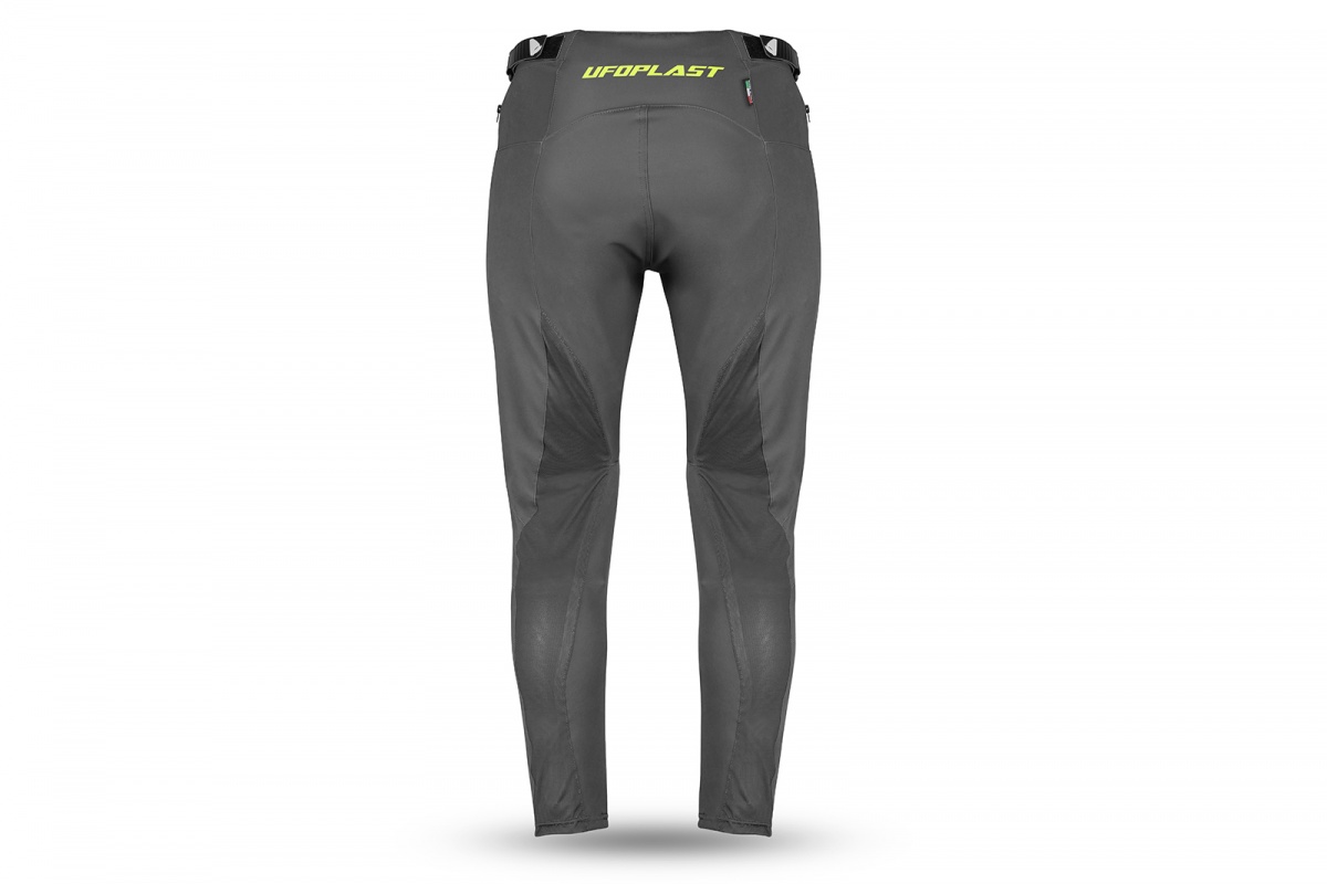 Pantaloni Mtb Terrain LV1 grigio e giallo fluo - Pantaloni - PB05002-ED - Ufo Plast