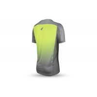 Maglia Mtb Terrain SV1 manica corta grigia e giallo fluo - Home - JE05002-ED - Ufo Plast