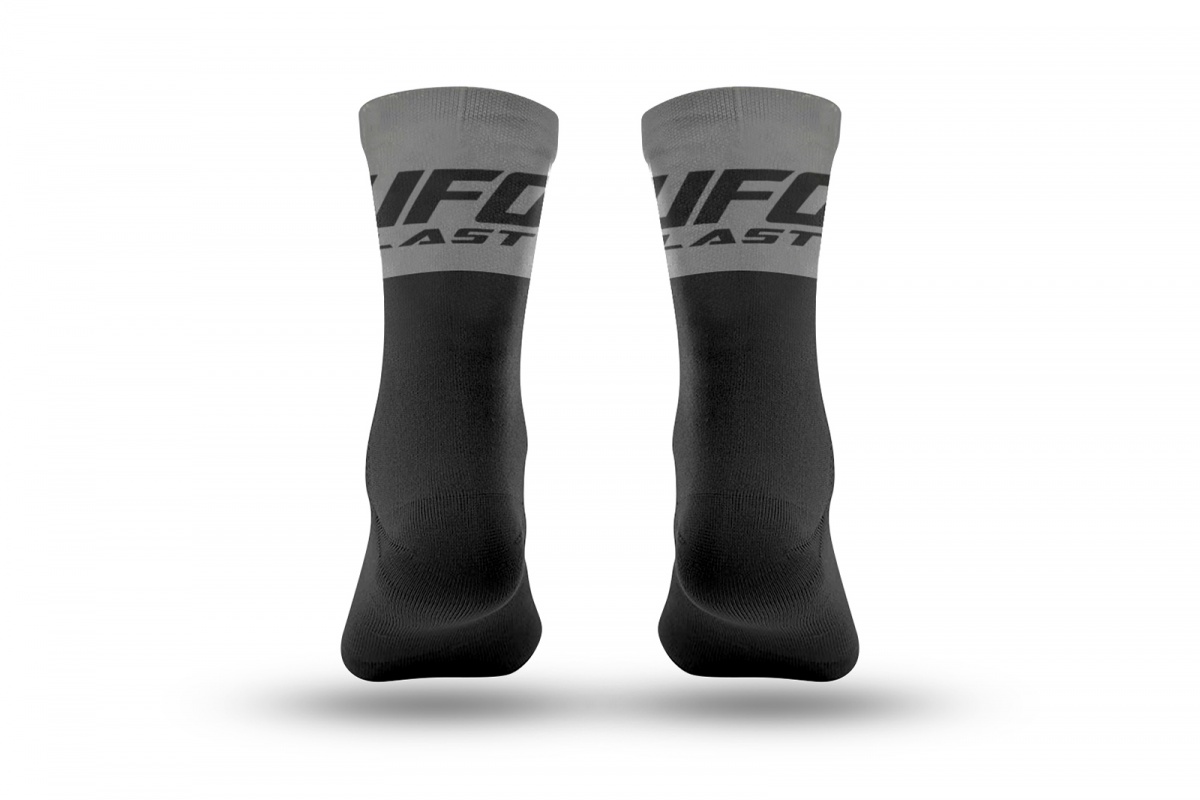 Mountain bike Socks black and gray - Socks - SO15001-K - Ufo Plast