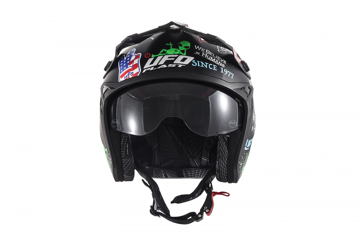 Casco cross Jet Sheratan legendary edition - Caschi - HE13002-U - Ufo Plast