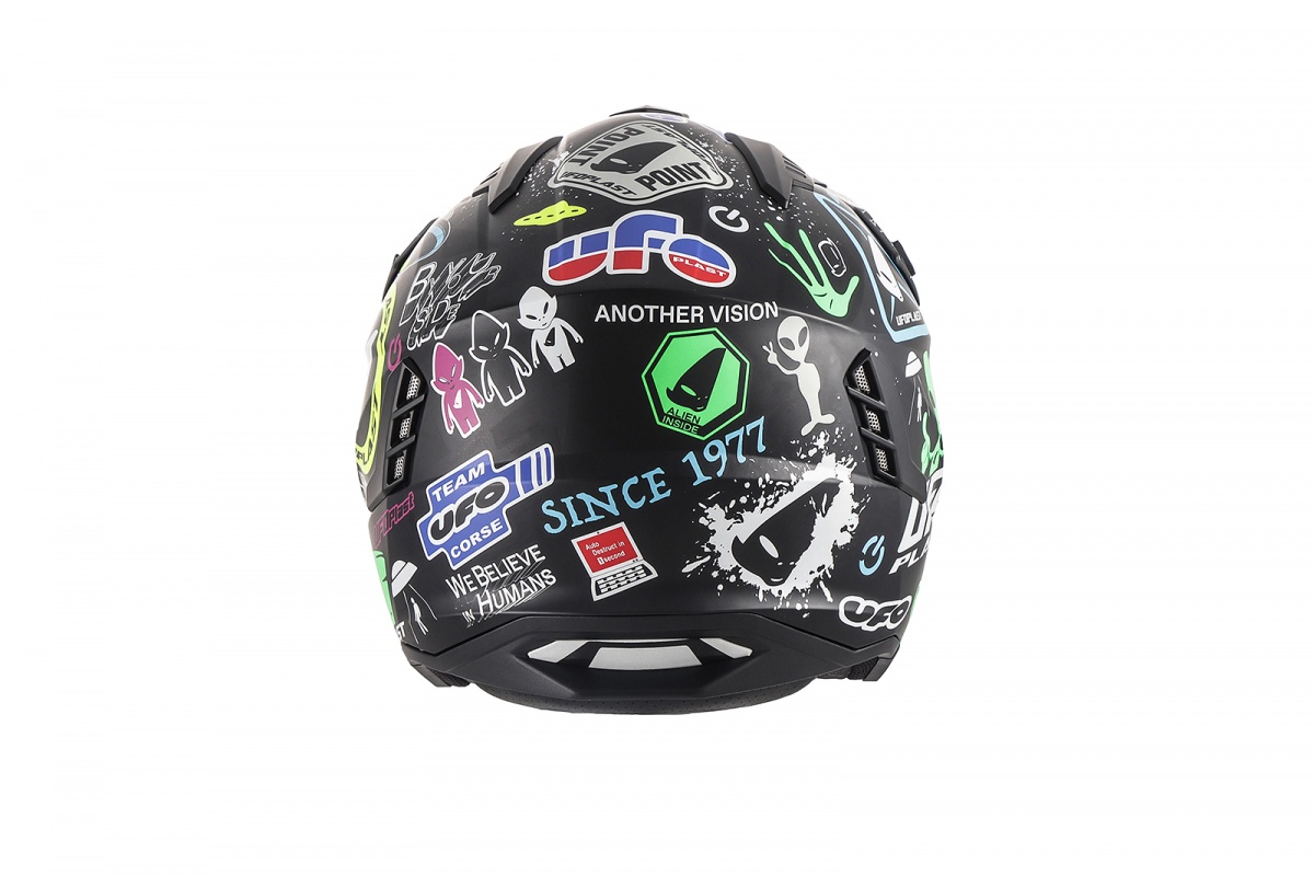 Casco cross Jet Sheratan legendary edition - Caschi - HE13002-U - Ufo Plast