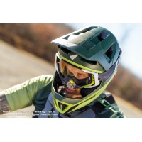 casco Mtb Defcon two nero e giallo fluo - Caschi - HE15002-K - Ufo Plast