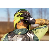 casco Mtb Defcon two nero e giallo fluo - Caschi - HE15002-K - Ufo Plast