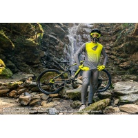 Maglia Mtb Terrain LV1 manica lunga verde - Maglie - JE05001-A - Ufo Plast