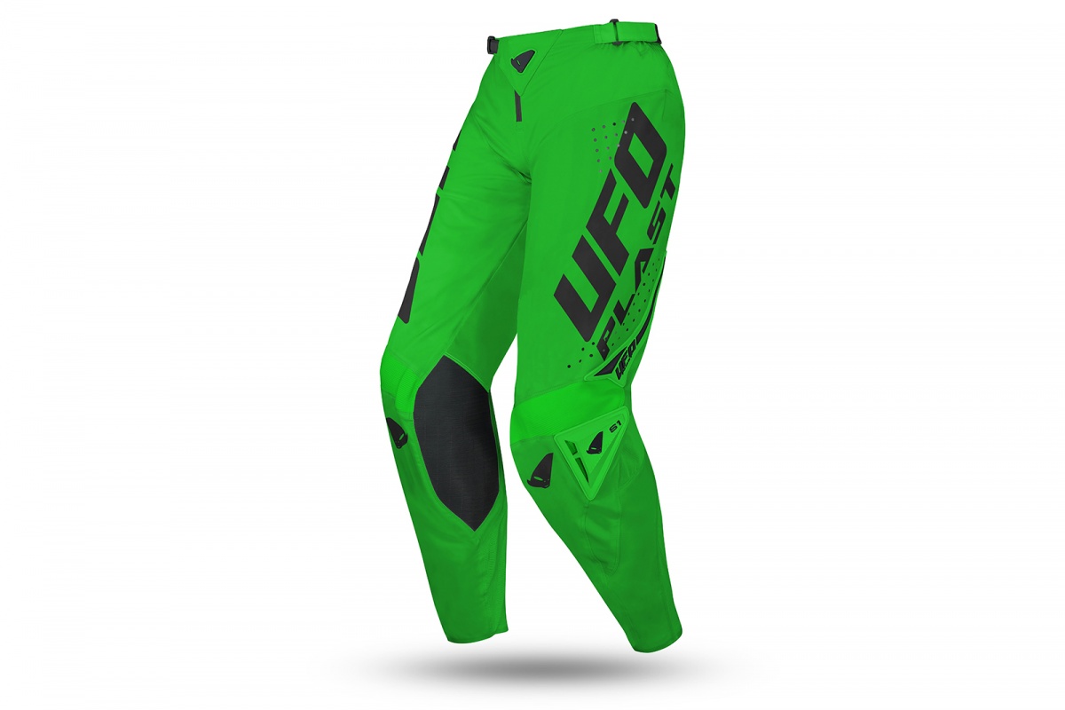 Pantaloni motocross Radial verde - Home - PI04528-AFLU - Ufo Plast