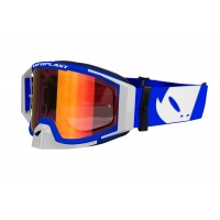 Occhiali motocross Wise Pro blu - Abbigliamento adulto - GO13002-CW - UFO Plast