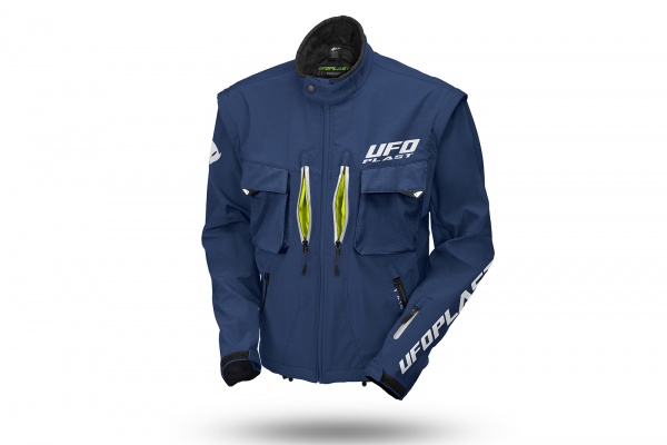 Giacca Enduro Taiga con protezioni incluse blu - Giacche - JA13002-C - Ufo Plast