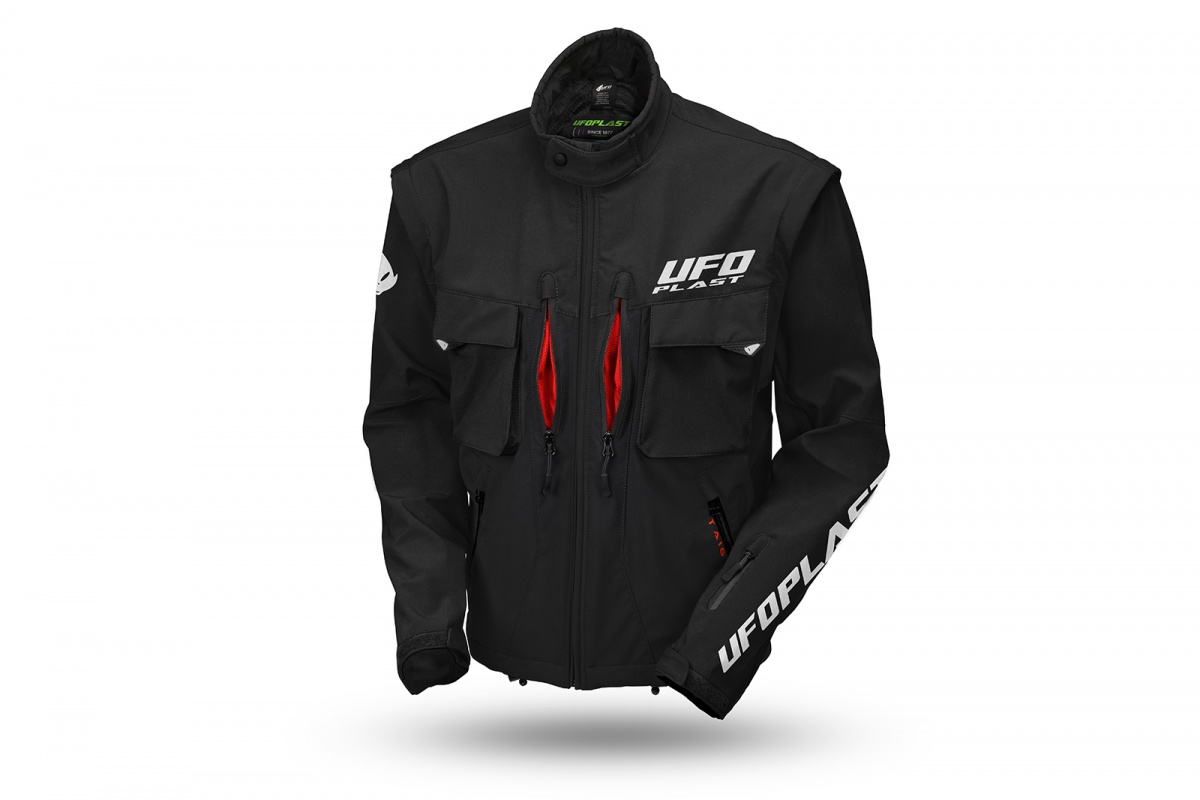 Giacca Enduro Taiga con protezioni incluse nera - Giacche - JA13002-K - Ufo Plast