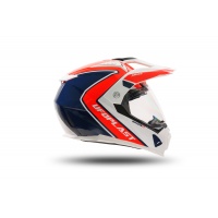 Casco motocross Aries rosso e blu - Caschi - HE13500-BC - Ufo Plast