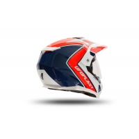 Casco motocross Aries rosso e blu - Caschi - HE13500-BC - Ufo Plast