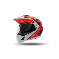 Casco motocross Aries rosso e blu - Caschi - HE13500-BC - Ufo Plast