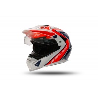 Casco motocross Aries rosso e blu - Caschi - HE13500-BC - Ufo Plast