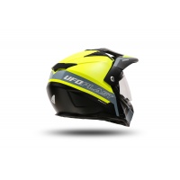 Casco motocross Aries nero e giallo fluo - Caschi - HE13500-DK - Ufo Plast