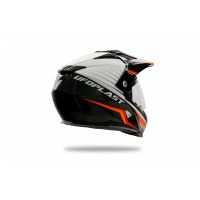 Casco motocross Aries nero e bianco - Caschi - HE13500-WK - Ufo Plast