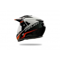 Casco motocross Aries nero e bianco - Caschi - HE13500-WK - Ufo Plast