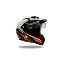 Casco motocross Aries nero e bianco - Caschi - HE13500-WK - Ufo Plast