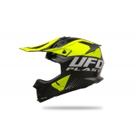 Motocross Intrepid helmet black and neon yellow - Helmets - HE13400-KD - Ufo Plast