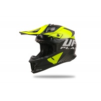 Motocross Intrepid helmet black and neon yellow - Helmets - HE13400-KD - Ufo Plast