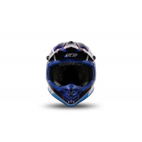 Casco motocross Korey da bambino blu e arancione - Caschi - HE13600-CF - Ufo Plast