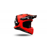 Casco motocross Korey da bambino nero e rosso - Caschi - HE13600-KB - Ufo Plast