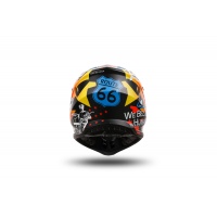 Casco motocross Korey da bambino nero, giallo e blu - Caschi - HE13600-CD - Ufo Plast