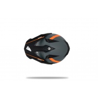 Casco motocross Aries grigio e arancione - Caschi - HE13500-EF - Ufo Plast