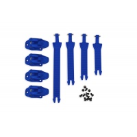 Kit agganci completi stivali motocross blu - Ricambi stivali - BR040-C - Ufo Plast