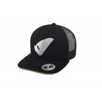 black/white Cap with white alien logo - Caps - HA13002-KW - Ufo Plast