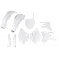 Full Kit Plastiche bianco per Yamaha YZF 250 (2005) - YZF 450 (2005) - PLASTICHE REPLICA - YAKIT333F-046 - Ufo Plast