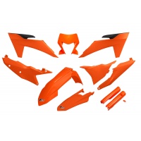 Full Kit Plastiche arancio compatibile Ktm EXC 150/XC W150 / XC W150TPI - EXC 250/XC W250 - EXC-F 250/XCF W250 - EXC 300/XC ....