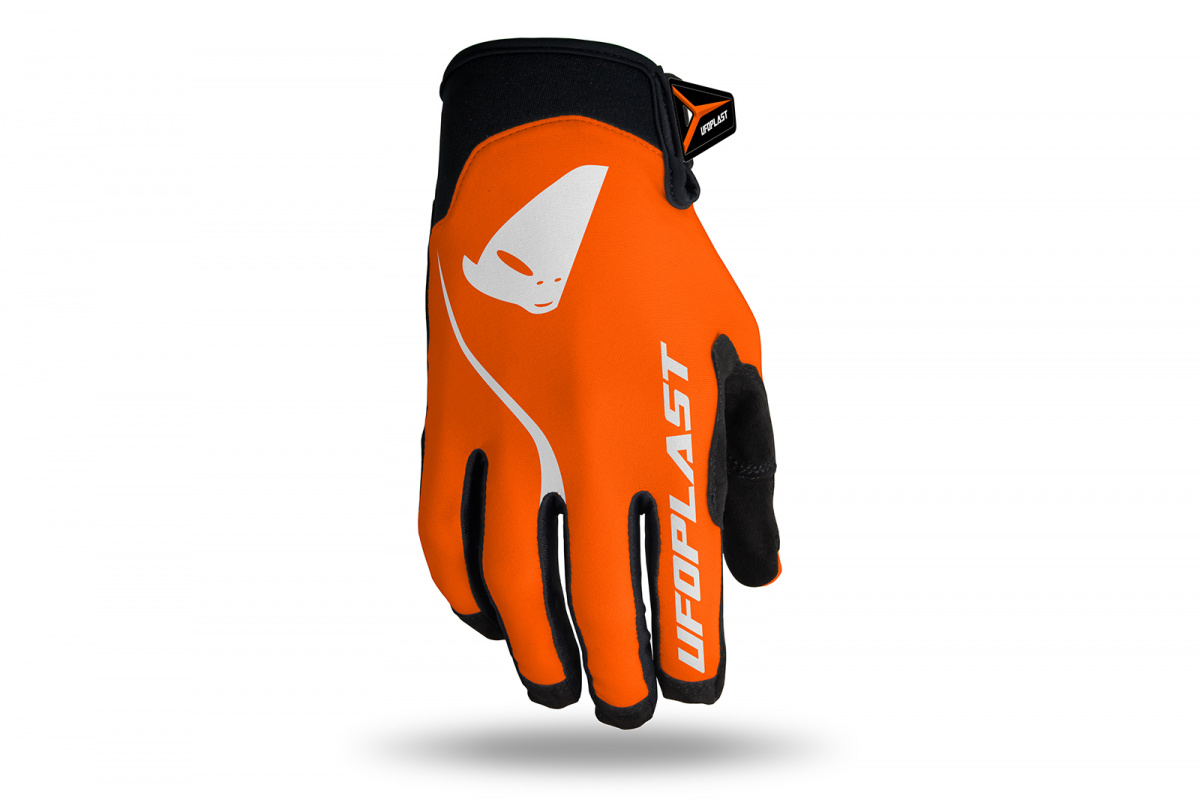 Guanto Motocross Skyline Arancio Fluo - Guanti - GL13003-FFLU - Ufo Plast