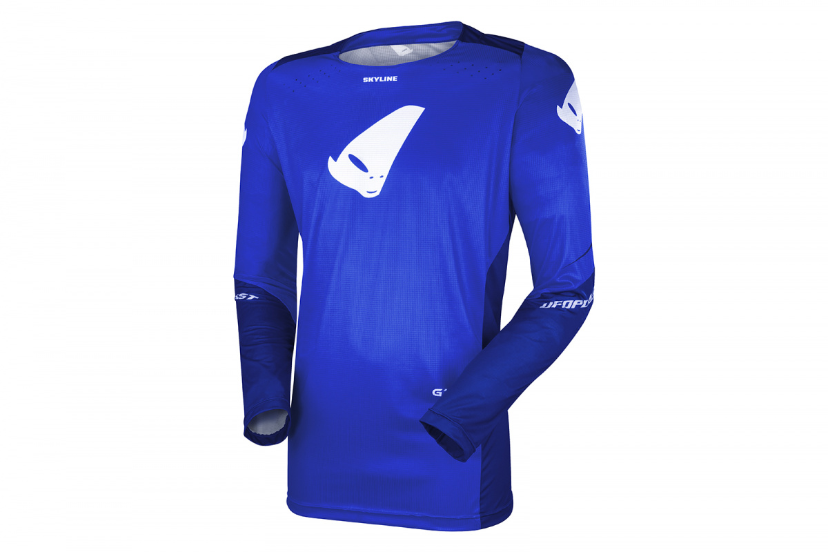 Maglia motocross Skyline blu - Maglie - JE13003-C - Ufo Plast