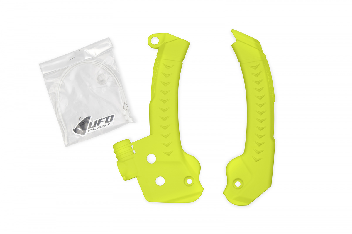 Protezione Telaio giallo 19-25 per Husqvarna TC 250 - TE 250 - TC 125 - FC 250 - FE 250 - TE 300 - FC 350 - FE 350 - FC 450 ....