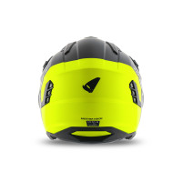 Casco cross Jet Sheratan giallo fluo e nero