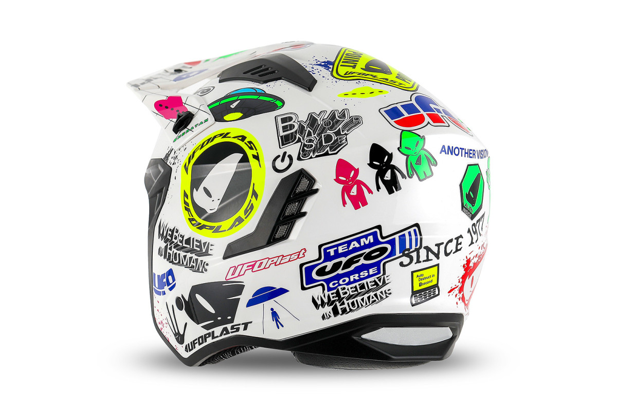 Casco cross Jet Sheratan bianco