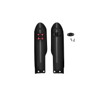 Fork Slider Protector + Quick Starter black - Ufo Plast